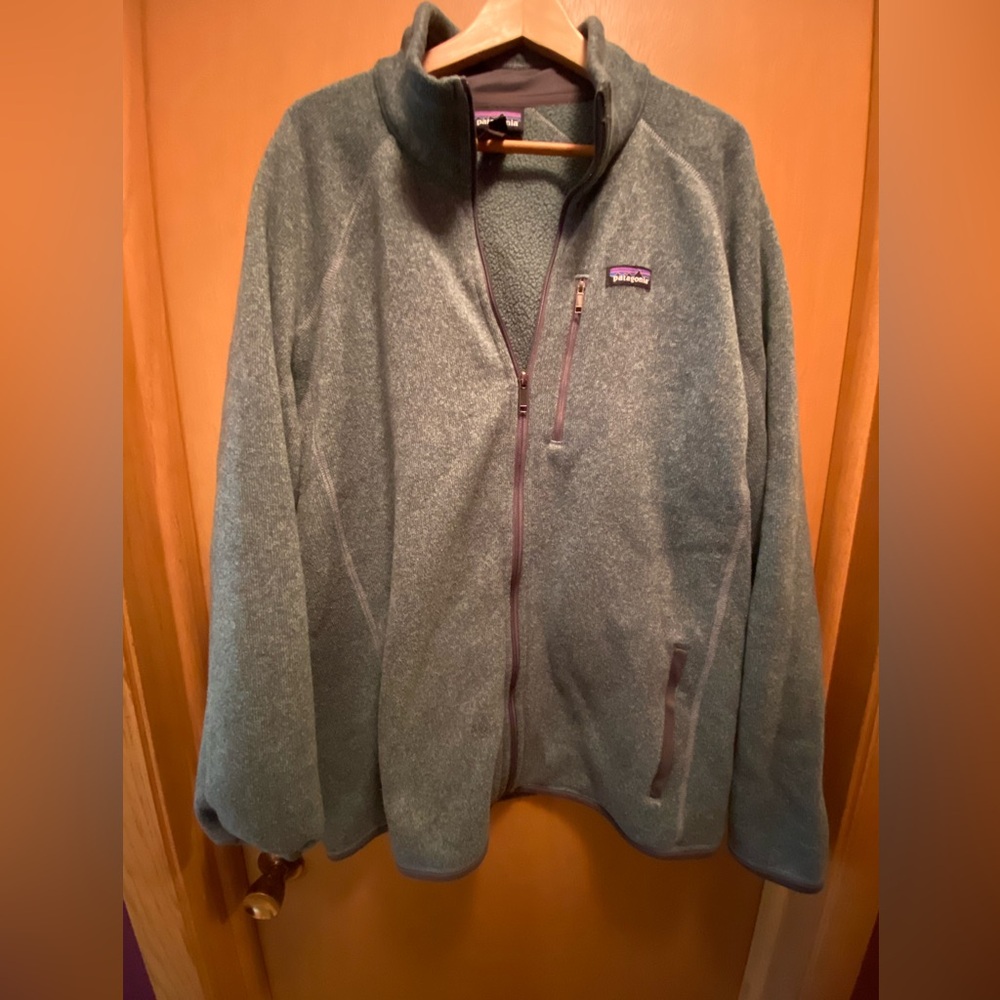 Patagonia men’s Better Sweater fleece full zip size 3X